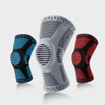 1 Silicone Spring Full Knee Support Patella Medial Support Strong Meniscus Compression Protection (New)