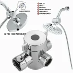 Diverter Valve G1 2 Splitter 2 or 3 Way Water Separator Shower Tee Adapter (New)