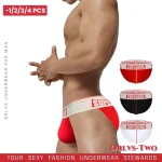 1 2 3 4 Mens Low Waist High Fork Triangle Pants Stimulating Anti Wear Legs (New)