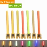 5 Box 5 Modes LED Meteor Shower Flowing Water Lamp DC 3V LED COB (New)