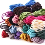 3MM 5M Micro Fiber Flat Leather Lace Beading Thread Faux Suede Cord String Velvet (New)