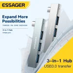 Essager USB C HUB 3 Type C 2 USB 4 (New)