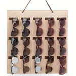 1 Nordic Wall Hook Perforation free Creative Glasses Storage Rack (New)