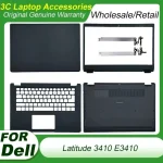 New for Dell Latitude 3410 E3410 Laptop LCD Back Cover Front Bezel Palmrest Keyboard Top Cover Bottom Case Black 0GMYC0 00MC2P (New)