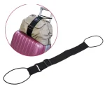 Adjustable Elastic Luggage Strap Carrier Strap Baggage Bungee Belts Suitcase Travel Security Carry (New)
