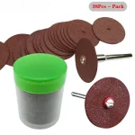 36 38 Set Dremel Rotary Tool Accessories Cutting Disc Circular Saw Blade Grinding Wheel (New)