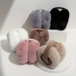 Solid Soft Plush Ear Keep Warmer Winter Earmuffs for Women Men Fashion Outdoor (New)