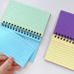 Tearable Spiral Notebook â€“ 1 Horizontal Line Journal, Office Diary, Writing Notepad, Stationery (New)