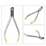 Dental Distal End Cutting Pliers Orthodontic Dental Forceps Stainless Steel Wire Filament Cutter (New)