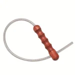 Tactical Whip Wood Handle Emergency Tool Self Defense Aluminum Anti Skid Glass Breaker (New)