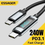 Essager 240W USB Type C To USB C Cable 100W (New)