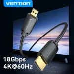 Vention Micro HDMI to HDMI Cable 4K Mini HDMI Male (New)