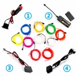 4 Control Modes 5M 4M Multicolor Led Light String Flexible Neon Light Wire (New)