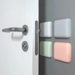 Door Stopper Silicone Handle Bumpers Self Adhesive Mute Anti Shock Protection Porte Pad Home (New)
