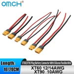 Battery XT60 Connector Lipo OMCH XT60 12/14AWG XT90 10AWG Male Female Plug (New)