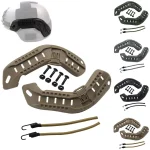 BOOIU Tactical MICH2000 Helmet Side Guide Rail ARC Helmet Mount Rail Hunting Cycling (New)