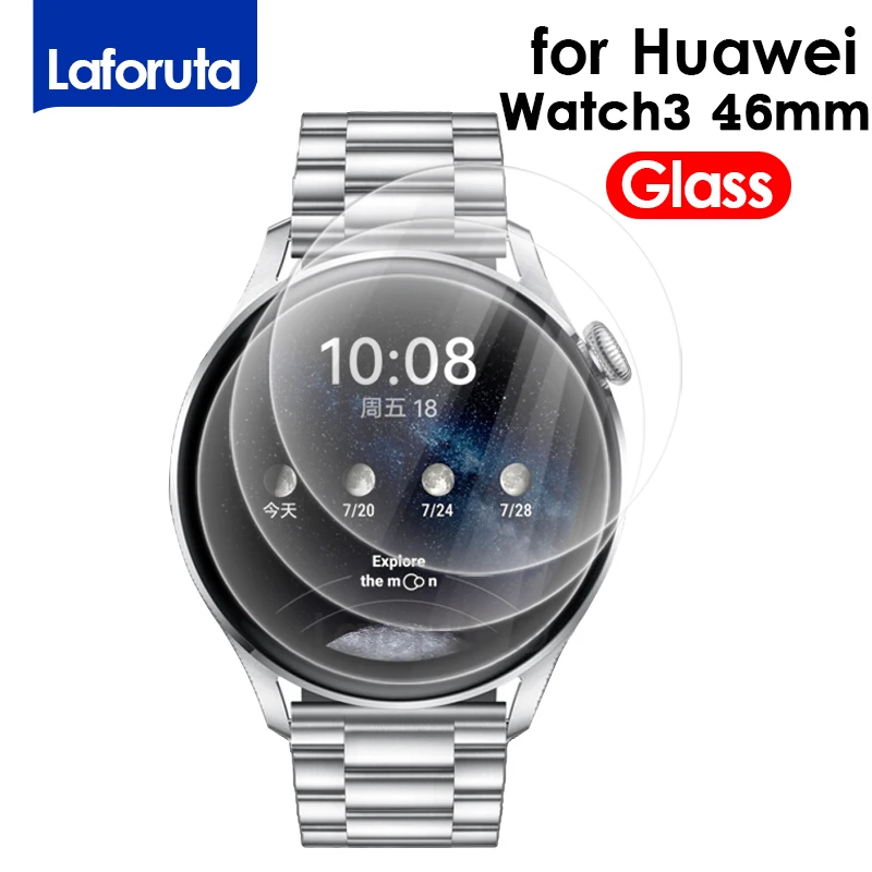 Saa3163f794a04ab390234adc41eab7a6K Tempered Glass Huawei Watch 3 46mm Protective Glass For (New) - Image 1