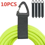 10 5 Triangle Buckle Wire Manager Power Cord Management Nylon Heavy Cord Storage Straps (New)