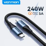 Vention 240W Cable Type C to Type C PD3.1 Fast (New)