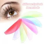 Silicone Eyelash Perm Pads Lashes Rods Shield Lifting 3D Eyelash Curler Accessories Applicator (New)