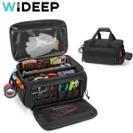14" Heavy Duty Tactical Tool Bag Non Slip Base Multipurpose Work Organizer for Handyman,Carpenter,Durable (New)