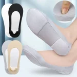Women Boat Sock Plantar Fasciitis Shoes Insole Socks Insoles for Feet Shock Absorbing (New)