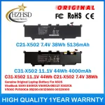C31-X502 11.1V 44Wh C21-X502 7.4V 38Wh Battery ASUS VivoBook (New)