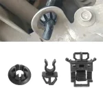 3 set Hood Rod Holder Opener Stay Grommet Clips 90601 S84 A01   90602 S84 A01 For Honda (New)