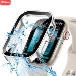 Glass Waterproof Case Apple Watch 7 8 9 45mm 41mm (New)