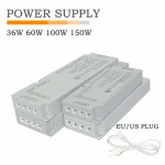 150W AC DC Transformers EU US Plug 220V To 12V 24V Switching Power Supply (New)