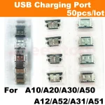 50 Micro Charging Port For Samsung A12 A51 A52 A72 A10 A20 A50 (New)