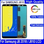 Super AMOLED LCD SAMSUNG J8 2018 J810 J810F SM-J810F (New)