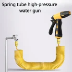 46325 Meter Telescopic Water Pipe with High pressure Nozzle Car Washing Tool Set Extension (New)
