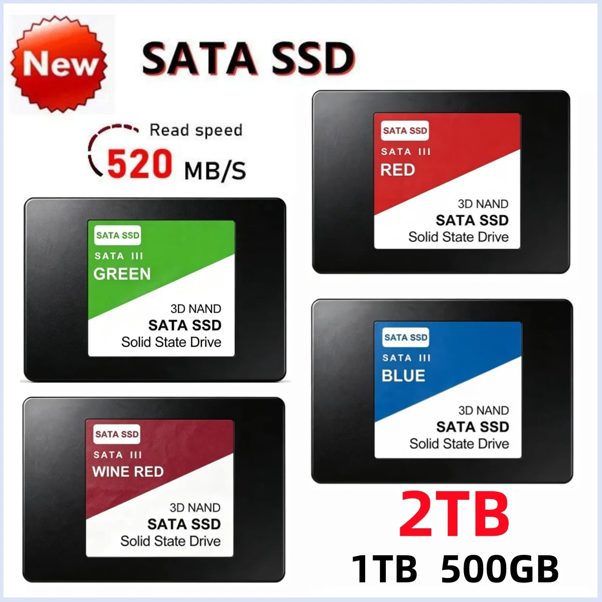 Sae7d80488df84560bfd5ec419d50045ax.webp OEM SATA III Hard Drive 1TB 2TB High Speed SSD SATA3 (New) - Image 1