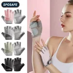 Breathable Fingerless Cycling Gloves for Men And Women Workout Gym Weight Lifting (New)