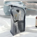Women EVA mesh Cosmetic Bag Travel Storage Makeup Bag Organizer Female Make Up (New)