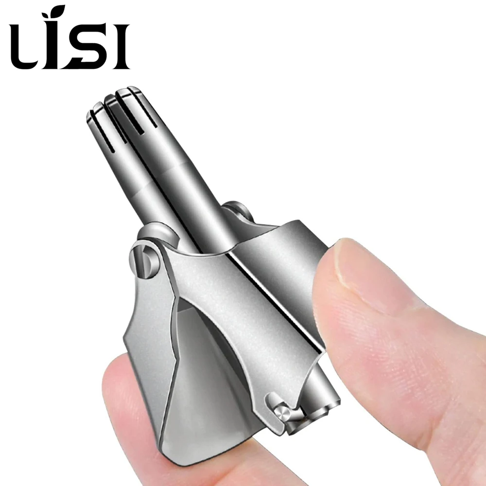 Saf592855a5f74fd485d26b634b6f336e2 LISI Nose Hair Trimmer for Men Stainless Steel Manual Shaver Suitable for Nose (New) - Image 1