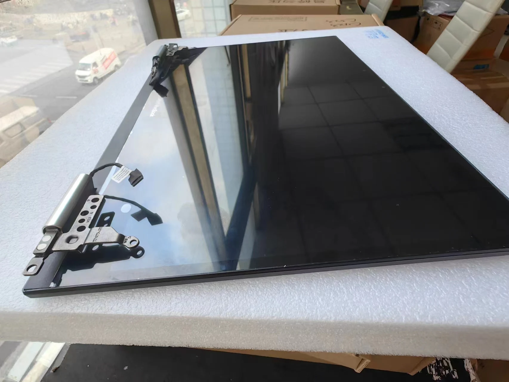 Saf6f7b9910da49058b400b4b40dd9e17b 14'' 1920*1080 LCD Touch Full Assembly Replacement For Asus VivoBook Flip 14 TP470 TP470E TP470EZ TP470EA (New) - Image 1