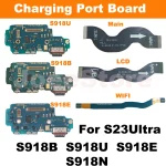 For Samsung S23Ultra S918B S918U S918E S918N Charging Port Board Mainboard LCD Wifi (New)
