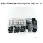 310 2.54mm Jumper Wire Connector Set, Male Female Header Housing Assortment for Electronic (New)