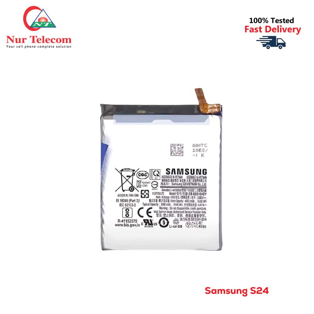 Samsung_S24__battery Samsung Galaxy S24 High Quality Battery Price in Bangladesh (New) - Image 1