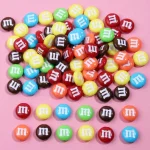 20 50 Resin Candy Chocolate Beads M Beans Flatback Cabochon Applique Figurines Ornament Jewelry (New)