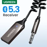 Bluetooth Receiver 5.3 Adapter Hands Free Car Kits AUX Audio 3.5mm Jack Music Wireless (New)