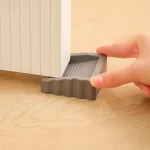 Creative Windproof Door Stopper,Plastic Matte Finish Door Wedge,Safety Door Blocker for Door Bottom,Anti Collision (New)