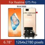Tested AMOLED Realme GT5 Pro RMX3888 LCD Display Screen Touch (New)