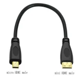 Micro HDMI Mini HDMI compatible To Micro HDMI compatible Connection Cable HD Video Mini HD (New)
