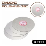 4 set Diamond Polishing Disc 600 800 1200 3000 Grit Lapping Grinding 6" Flat (New)