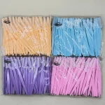 100 bag Eyebrow Trimmer Knives Portable Face Razor Hair Remover Eye Brow Trimming Shaping (New)
