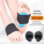 1 Pair Men Women Arch Support Shoe Pads Flat Feet Orthopedic Insoles (New)