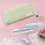 Large Capacity Pen Case, Portable Pen Case, Spacious Storage Space, Durable and Beautiful, a (New)